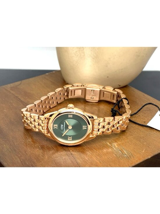 Daniel Wellington Women\'s Watch DW00100806 Green Dial Rose Gold Steel Oval 22mm main image 13
